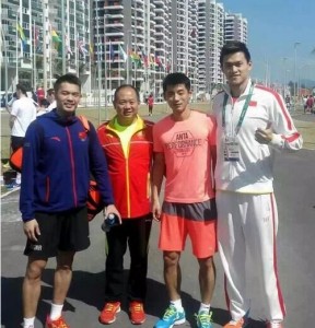 林丹张继科孙杨同框 网友:三大国民男神召唤神龙