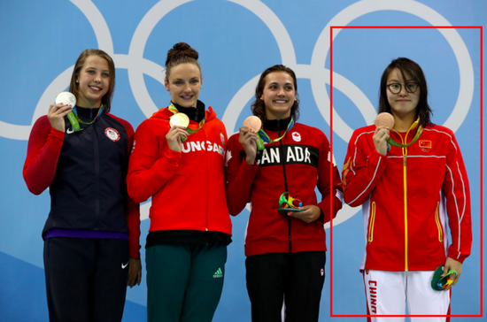 美媒给傅园慧跪了:奥运属于她 我们只有看的份儿