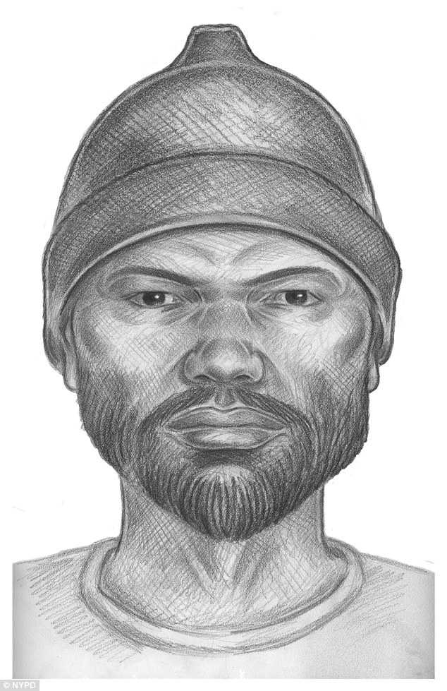 纽约美女遭奸杀案:警方公布嫌疑人画像(图)
