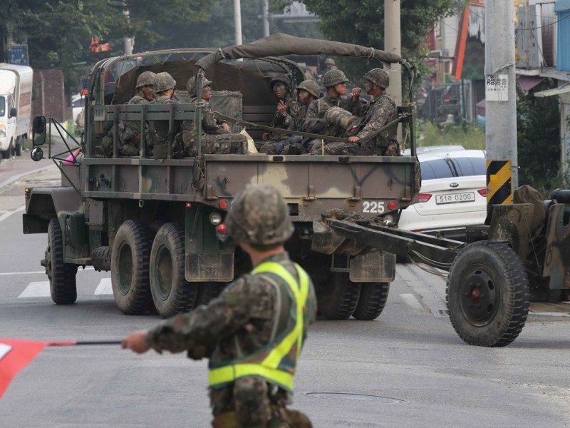 对朝大动作?朴槿惠首会三大党领导人(图)