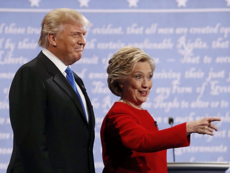 美国大选首辩 希拉里TPP答卷安倍给几分?(图)