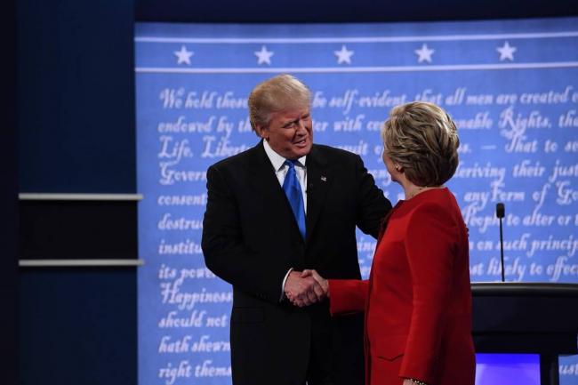 华尔街日报:特朗普和希拉里首轮辩论的5个要点