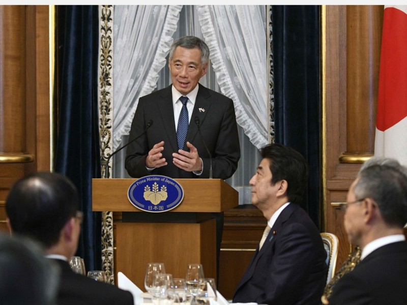 李显龙演讲批中国:目无法治欺凌小国(图)