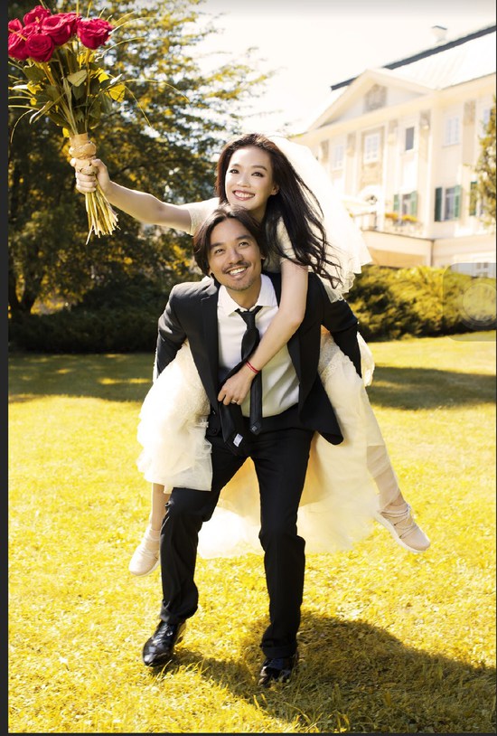 美得云淡风轻的舒淇结婚了,林志玲越绷越紧(图)