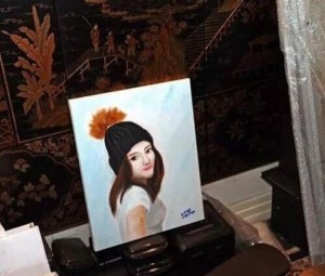 王思聪竟然这么痴情？豪宅内摆前女友肖像画(图)