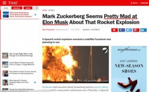 卫星被炸烂 扎克伯格大发雷霆：这不是钱的问题！