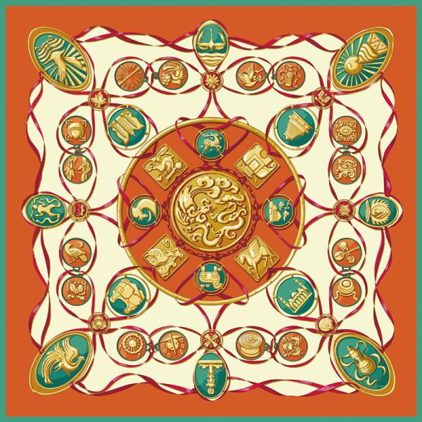 B20峰会送嘉宾丝巾作纪念品 长什么样?(组图)