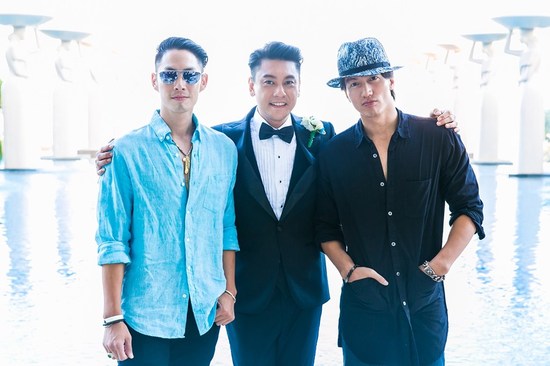 想结婚了?言承旭参加朱孝天婚礼想抢手捧花(图)