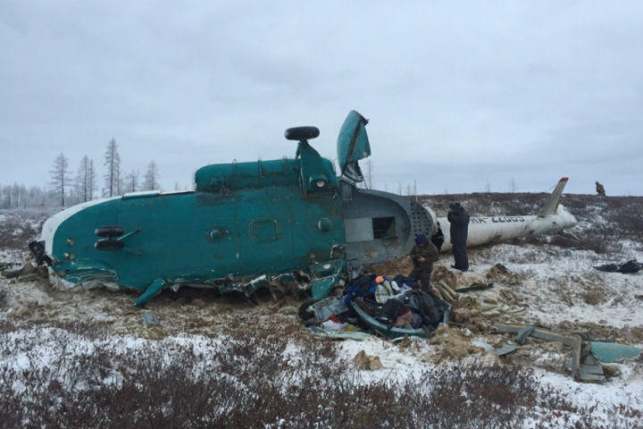 俄罗斯直升机硬着陆 致21人遇难 现场曝光(组图)
