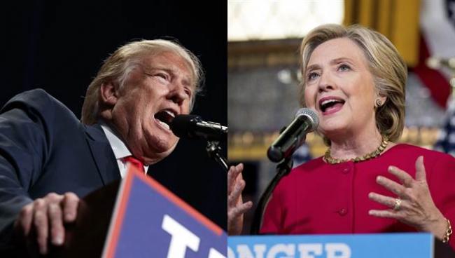 迎接第二场辩论 川普不受教 希拉里猛练功(图)