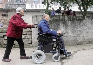 重庆:  这场婚礼，81岁新娘等了66年 (组图)