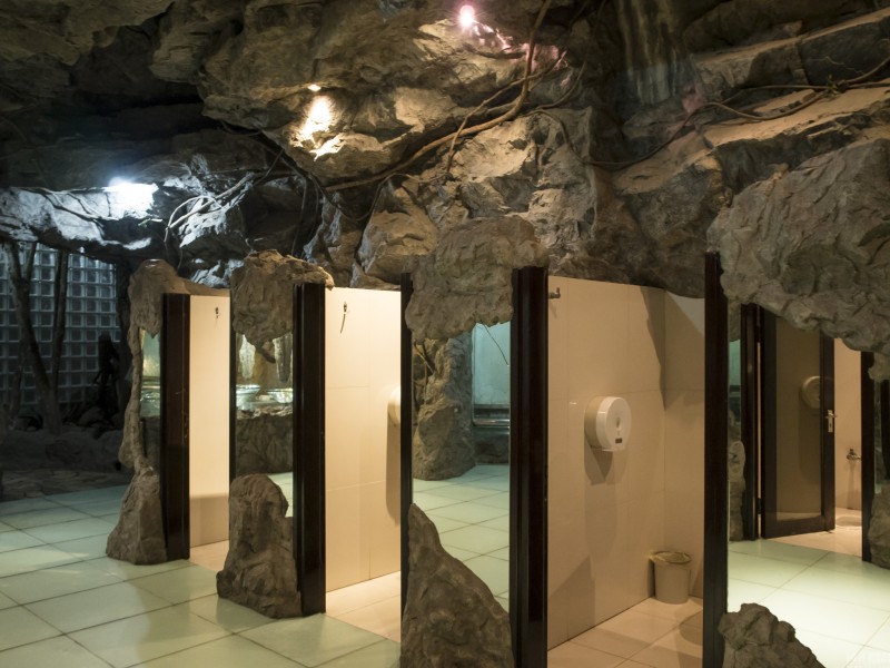 逍遥洞!上海这座厕所竟如此有诗意(组图)