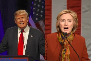 民调又拉近 希拉里川普大打人格毁灭战(图)