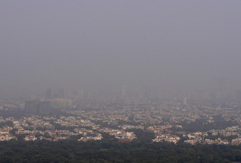 看看另一个大国的雾霾 1800所小学关闭(组图)