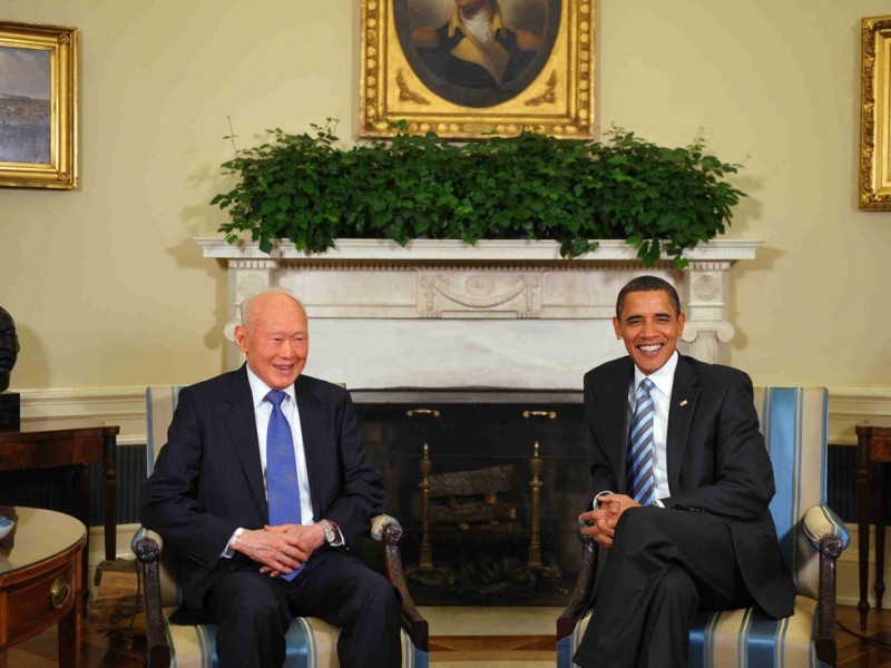 李光耀预言不朽 北京不会放弃亚洲最佳时机(图)