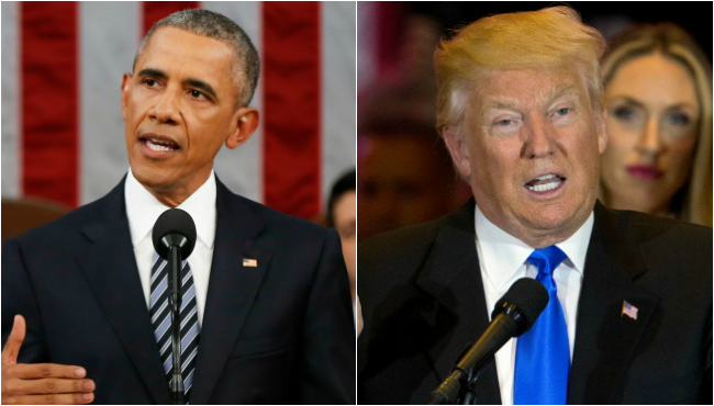 “谈话愉快”!奥巴马邀川普入白宫议政(图)