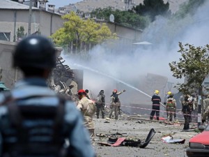 意外！德领事馆遭塔利班血洗致132伤亡(图)