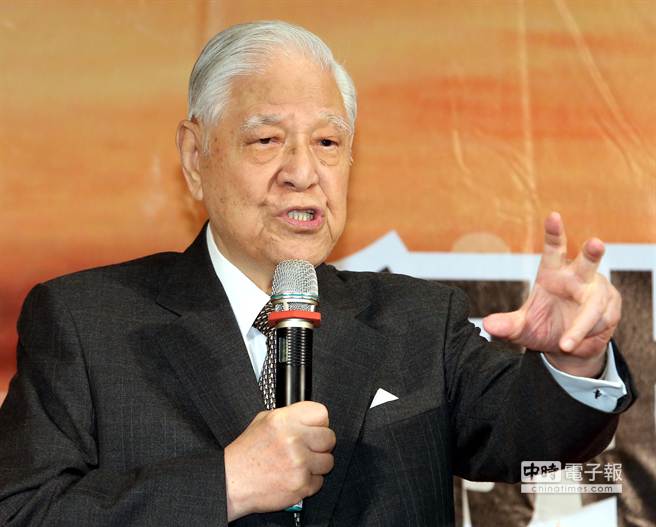 李登辉:蔡英文缺乏决断力 支持率还会降 (组图)