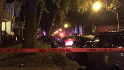 芝加哥发生连环枪击案,至少1死5伤(图)