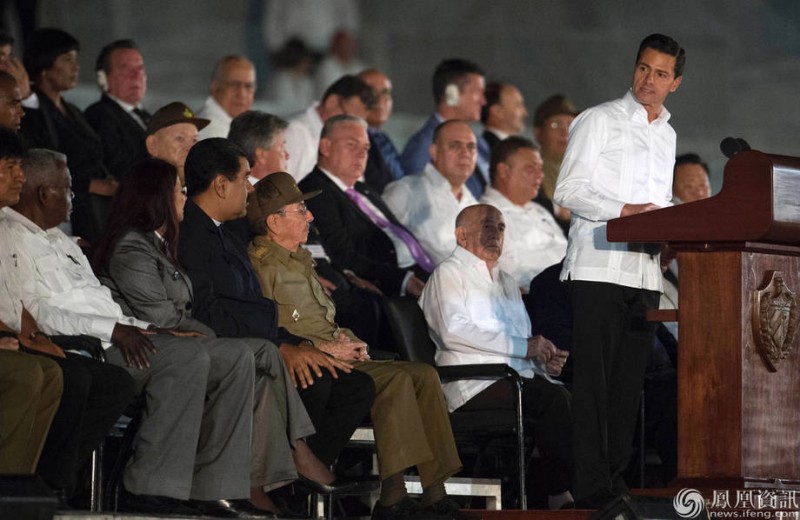 李源潮在古巴追悼卡斯特罗 还去了哪些外国首脑