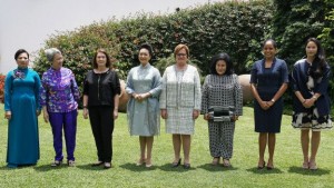 APEC峰会：习近平宋楚瑜开幕式上无互动(组图)