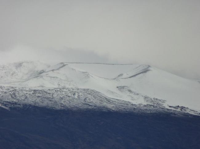 罕见!夏威夷竟降雪了 最厚达90厘米(图)