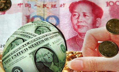 美元大幅攀升 离岸人民币逼近6.94关口(图)