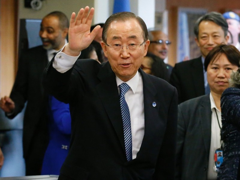 潘基文临行遭恶评:历代最差秘书长(图)