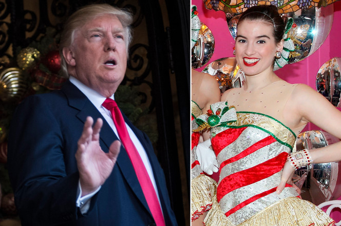 这些大长腿不想在特朗普就职典礼上劈腿?(组图)