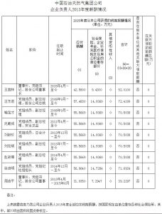 巴菲特的薪酬不敢想，那就看看中石油中石化老总