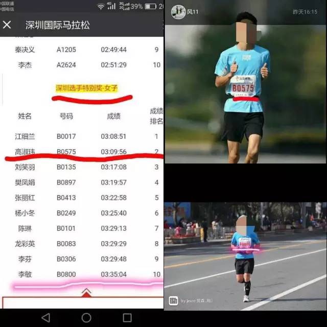 深圳马拉松现作弊门 女子组第二名竟是个男的(图)