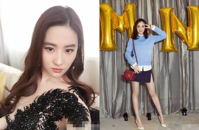 8年前与刘亦菲同框的杨幂,已有了惊人变化(组图)