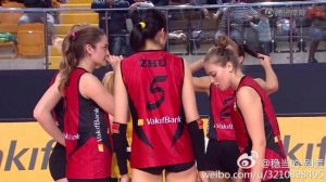 鸡年首胜！朱婷再夺得分王 率队取胜(图)