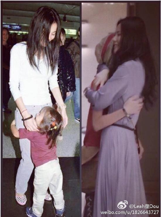 窦靖童生日晒与王菲合影 20年不变的是妈妈的笑