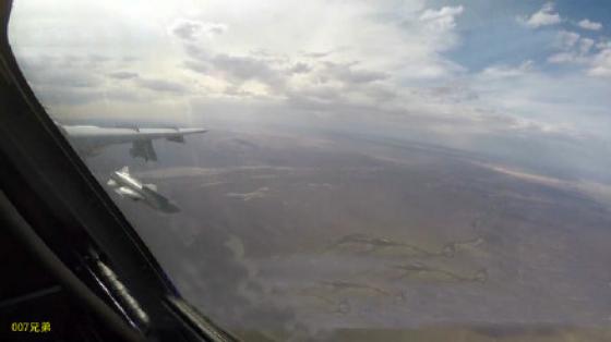 英媒:中国H-6K轰炸机展示对地打击能力(组图)