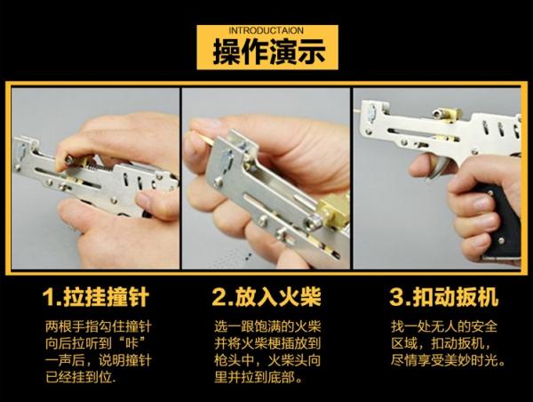 买火柴枪算非法持枪?检方要求重新鉴定 (图)