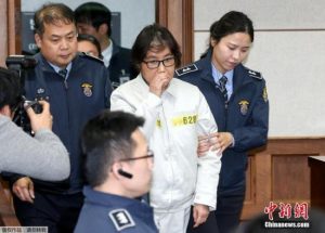 崔顺实出席弹劾案第5次庭审辩论  否认相关嫌疑