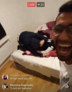 脸谱监管不力？90后“直播轮奸”震惊瑞典  (图)
