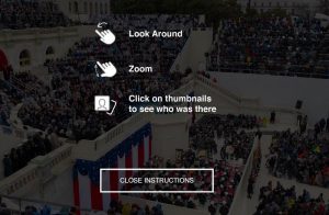 川普就职10亿像素全景照：皱眉打盹吐舌全记录