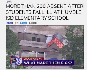 神秘疾病席卷校园 休斯顿一小学500学生200个没来