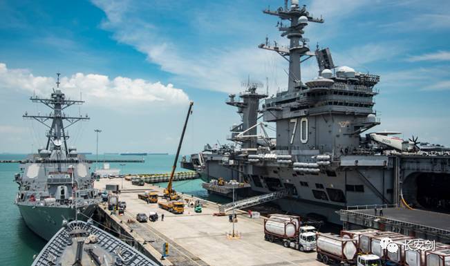 美航母来势汹汹,是想再打一场朝鲜战争?(组图)