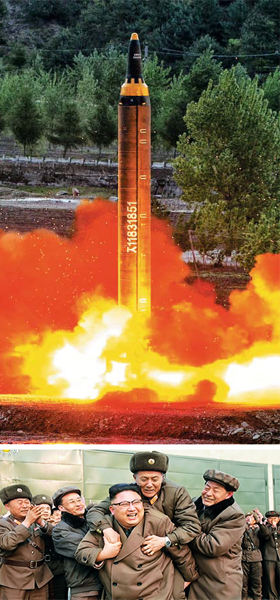 金正恩宣布:美国本土进入我们的攻击圈(图)