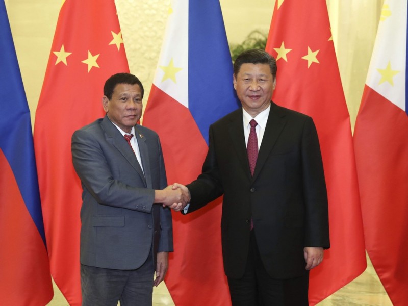 杜特尔特回应对华开战 称不会在南海采矿