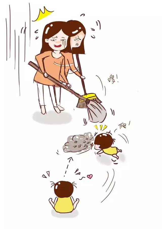 热贴:带娃有多累?看完这16张漫画温柔对待母亲