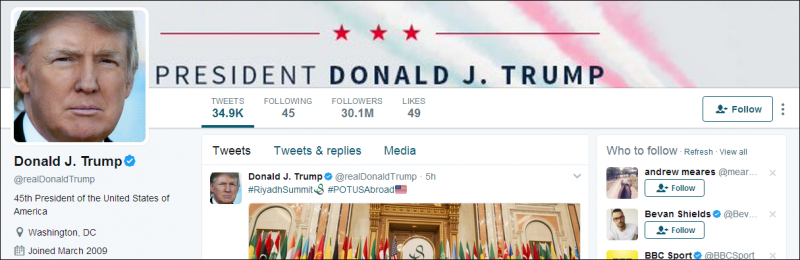 推特联合创始人谈特朗普“推特治国”:我很抱歉