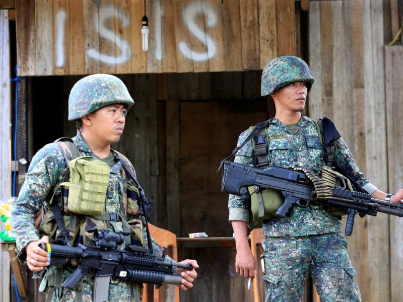 美军支援菲律宾打击ISIS 美菲关系要转向?(图)