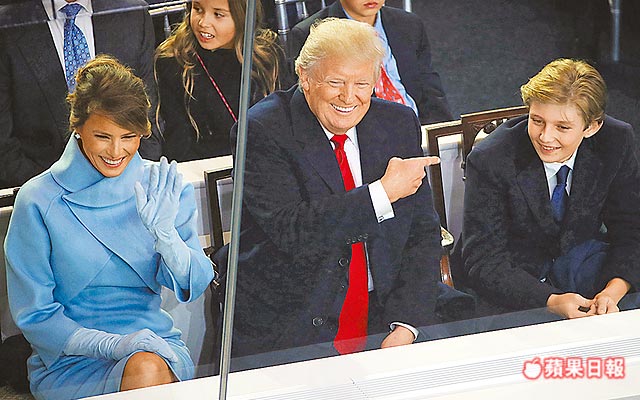 特朗普71岁大寿,妻儿传将搬进白宫(图)