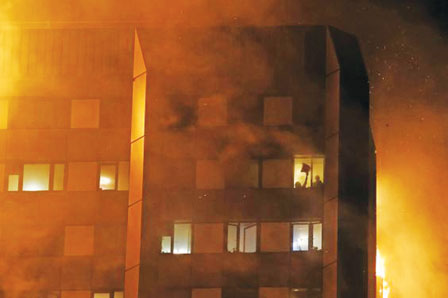 伦敦大火惨如世界末日 竟是因为一只冰箱?