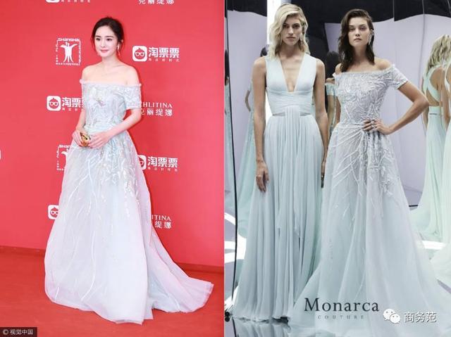 上海电影节女明星的脸:杨幂带俩假脸人 周迅脸僵