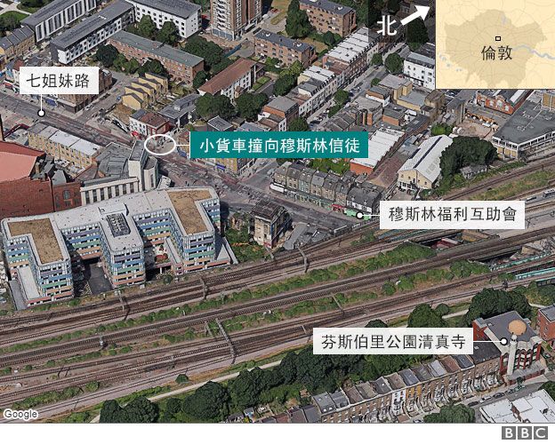 伦敦再发恐袭 针对穆斯林 凶手有4个孩子(组图)